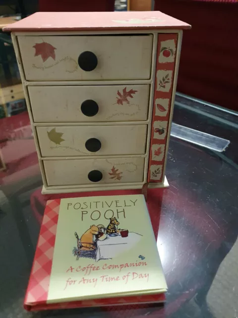 Winnie the POOH jewellery/stationery drawers, address & story book