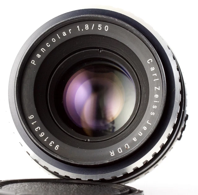 CARL ZEISS JENA Objektiv PANCOLAR 1.8/50 ZEBRA 50mm F1.8 M42 Mount TOP CONDITION