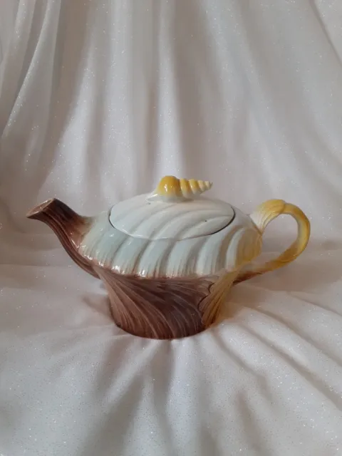 Vintage Royal Winton England Grimwades  Teapot Shell Handle