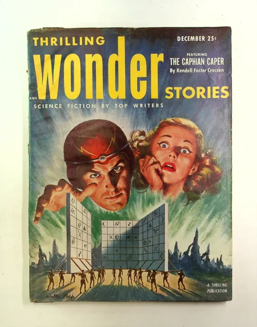 Thrilling Wonder Stories Pulp Dec 1952 Vol. 41 #2 VG