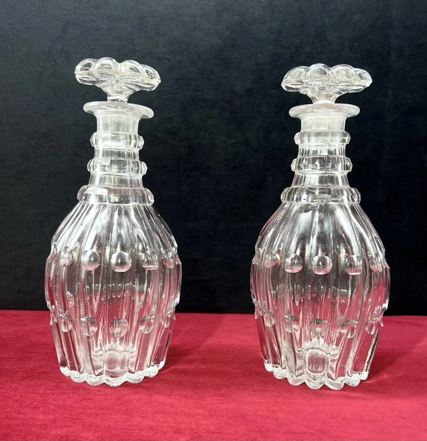 Carafe En Verre Rouge BONNECAZE LACROIX – 0,73 L – Pour Eau, Vin, Jus, Absinthe