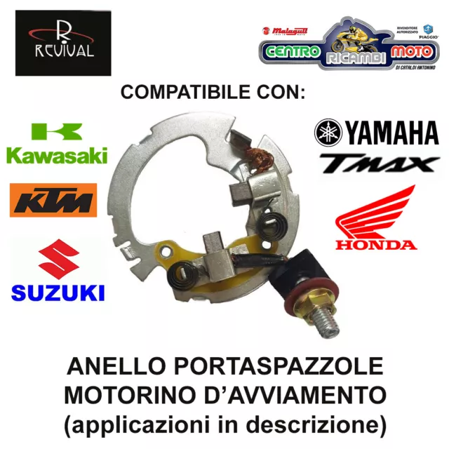 Anello Porta Spazzole Motorino Avviamento YAMAHA XP T-MAX 500 cc 2001 / 2007