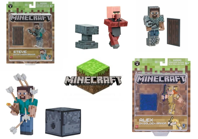 MINECRAFT DIAMOND LEVEL Alex Action Figure, 6+ anni EUR 30,19 - IT