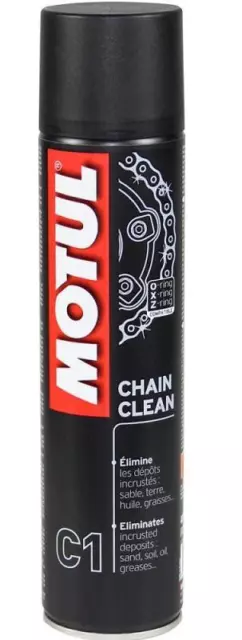 Limpiador de cadenas moto MOTUL C1 SPRAY 400 ML