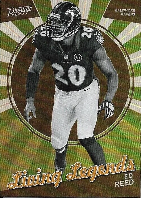ED REED - 2023 Prestige LIVING LEGENDS #LL-17 - Baltimore Ravens