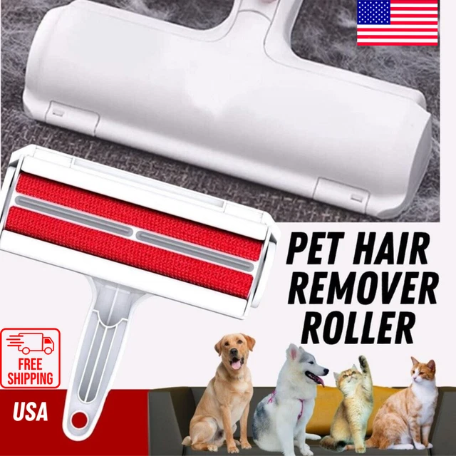 Reusable Pet Hair Lint Remover Dog Cat Hair Roller Cleaning Brush Sofa Clothes
