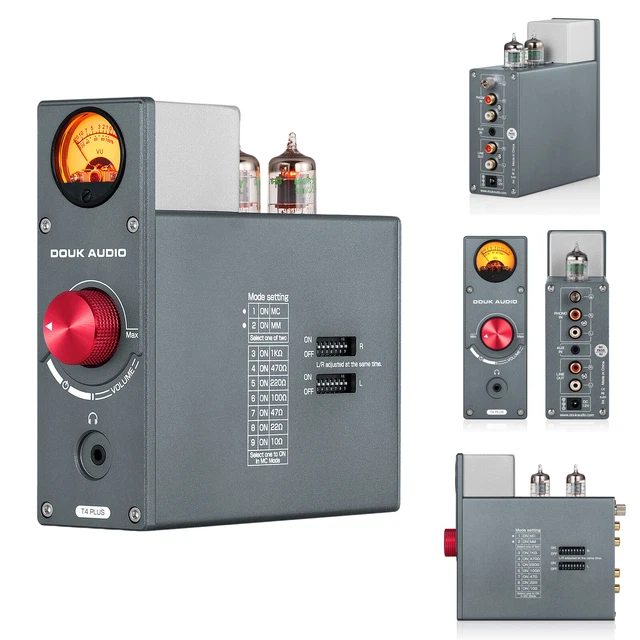 HIFI 5464 TURNTABLE Phono Stage Preamp w/ Tube Audio Preamplifier