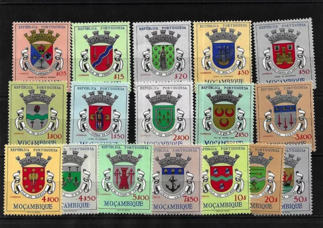 Timbres Mozambique 1961 N° 462-478 Neuf**