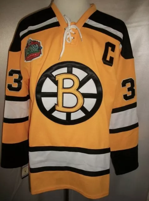 Boston Bruins Yellow Pooh Bear, CCM 4th gen, size XL - blank