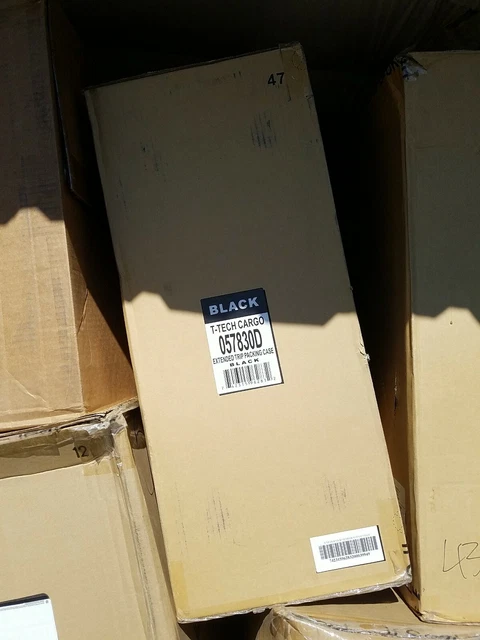 Tumi T-Tech 4 Black Cargo Wheeled Cases Extended Medium International BRAND NEW 2