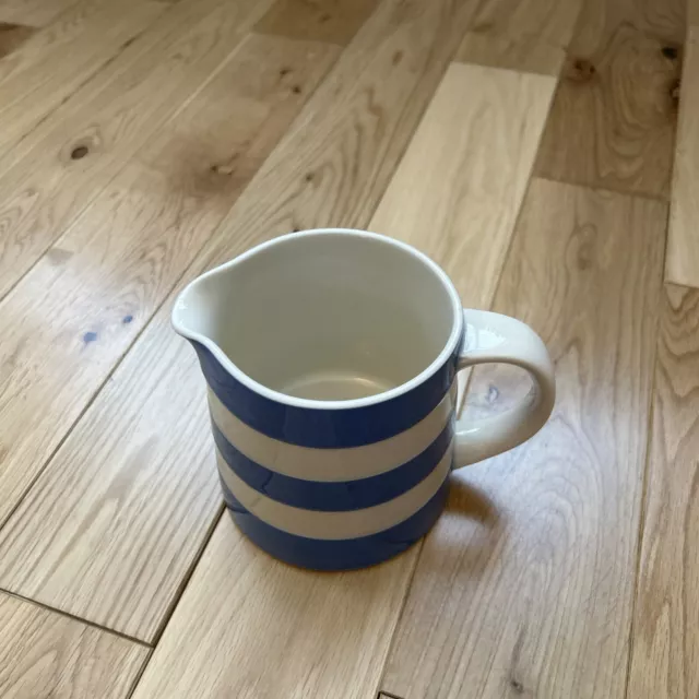 TG green Jug Blue & White Cornishware