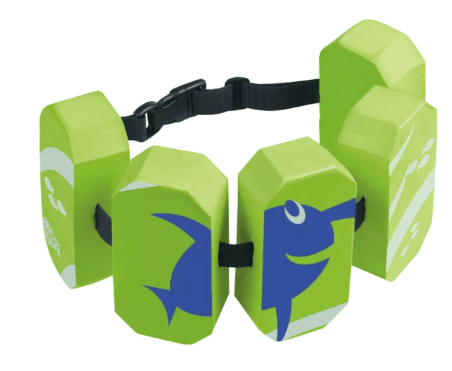 Ceinture de natation BECO 5Pads Sealife vert, 2-6 ans 15-30kg