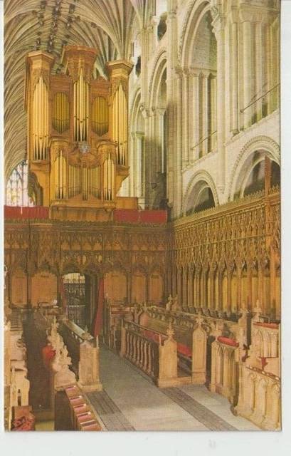 Norwich - The Cathedral Choir Colour  Postcard