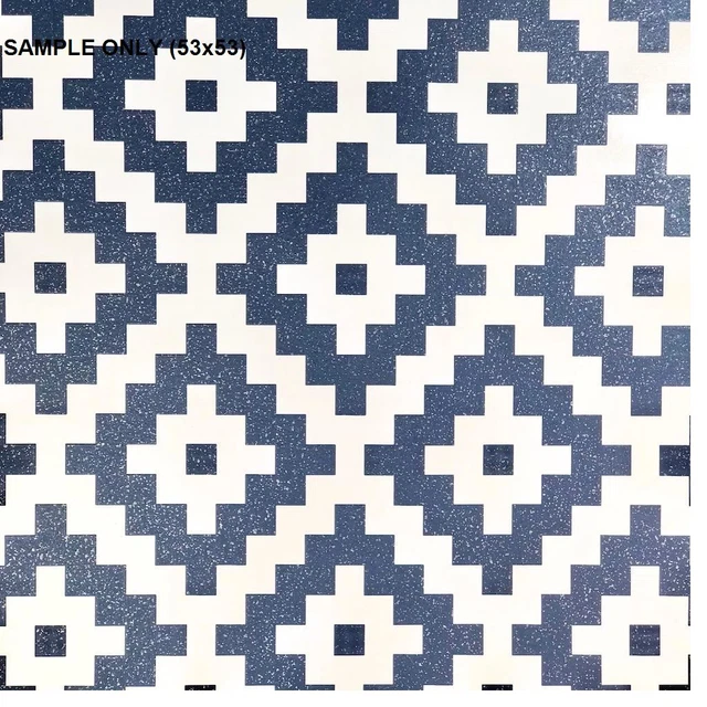** CAMPIONE Carta da parati In rilievo 3D Pixel Geometrico Glitter Bianco Navy 3D