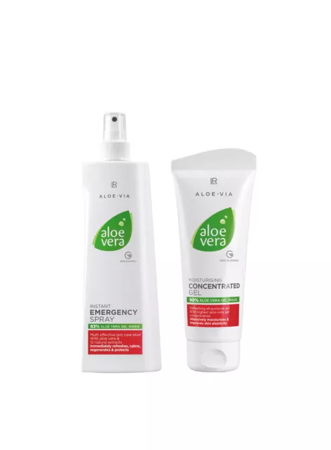 LR Aloe VIA Aloe Vera Concentrate 100ml + Emergency Spray 150ml