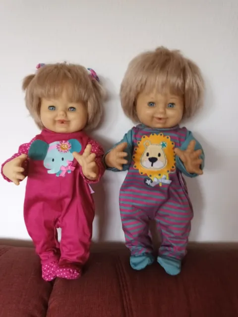 Schildkröt Puppen-Set Zwillinge ca. 1970/71