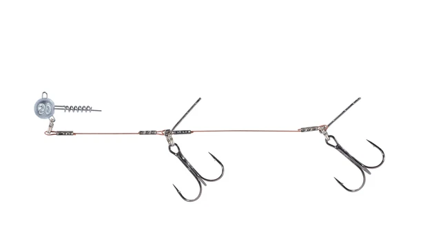 Balzer Gummifisch Shad System mit Screw Jighead 9cm 5g 10g 15g 20g Gr.1 14-20cm