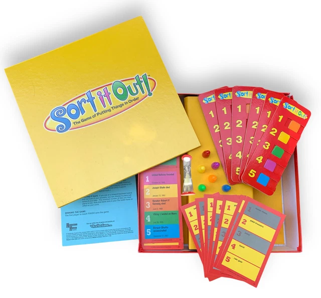 Sort It Out! The Game Of Putting Things In Order