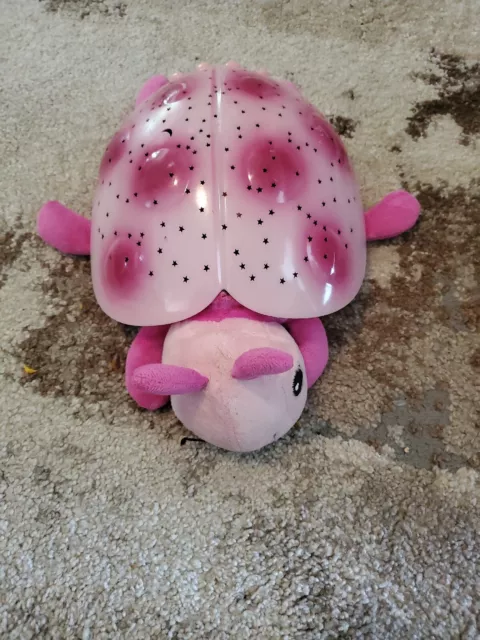 Cloud B Pink Lady Bug Constellation Night Light Tested Working