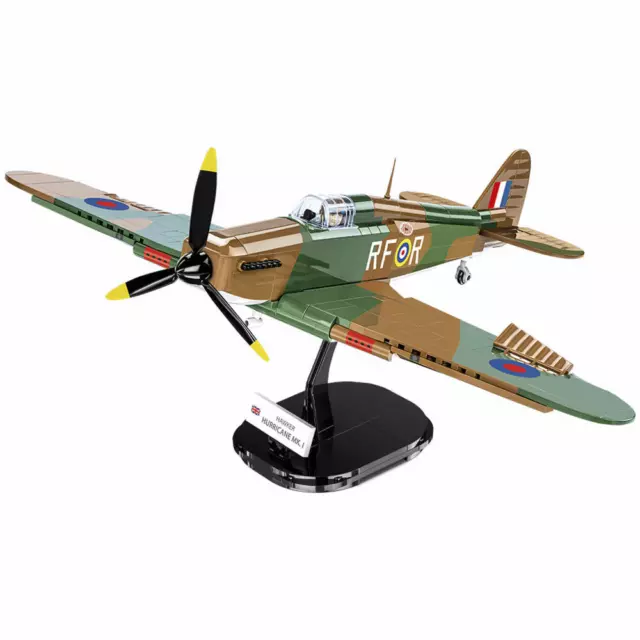 COBI Klemmbausteinset Hawker Hurricane Mk.I WW2 Flugzeug Bausteine 382 Teile