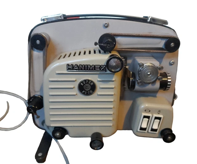 HANIMEX SUPER ZOOM 8 Movie Projector Vintage 1970’s Untested Spares