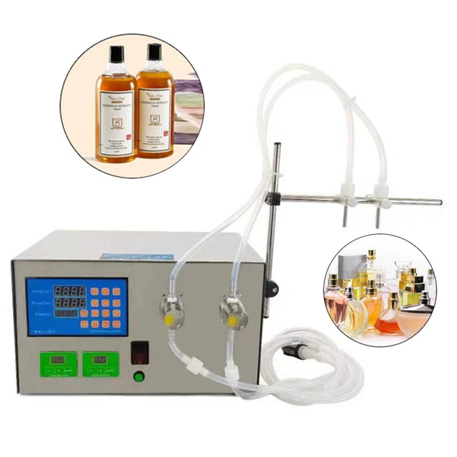 Magnetic Pump Liquid Bottle Filler LED Automatic Liquid Filling Machine 110V ]