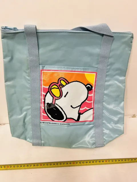 Cartella Zaino Scuola Snoopy   Nuovissimo New!!!Vintage Anni ‘80