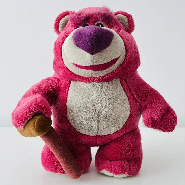DISNEY STORE TOY Story 3 Lotso Bear Purple Plush Teddy Soft Toy Doll ...