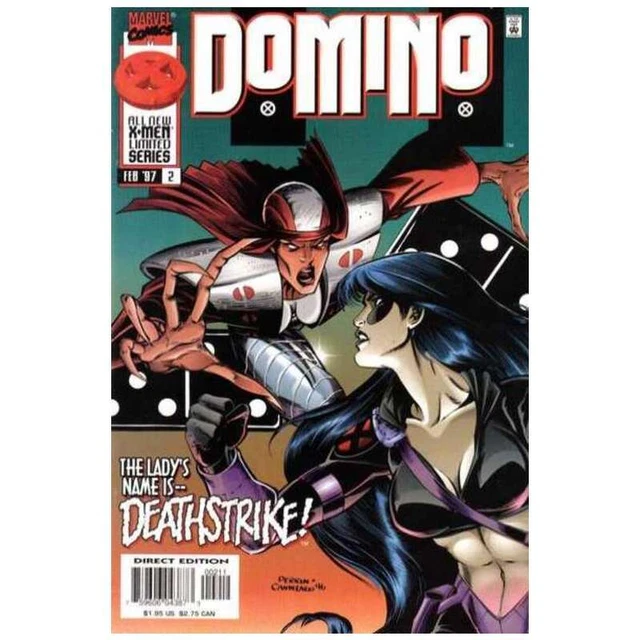 Domino (1997 series) #2 in Near Mint minus condition. Marvel comics [a@