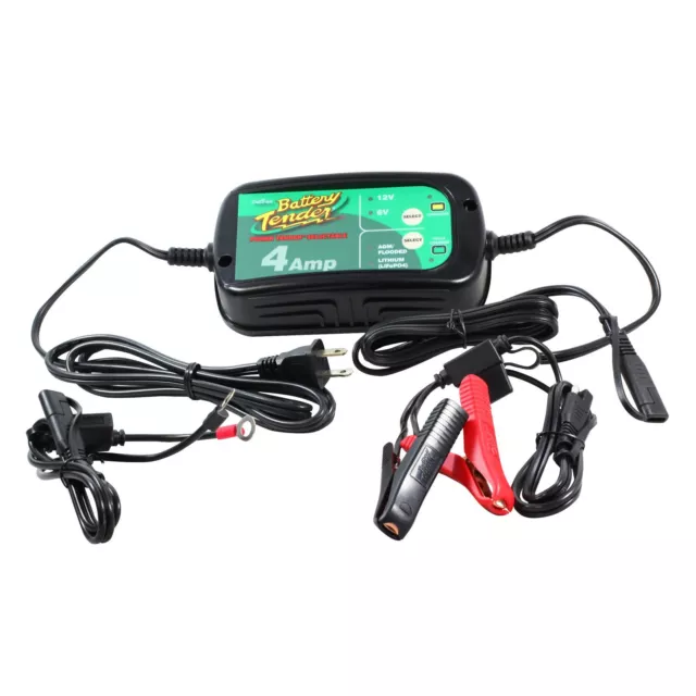 Battery Tender 6/12 Volt, 4 Amp Lead Acid & Lithium Charger [022-0209-DL-WH]