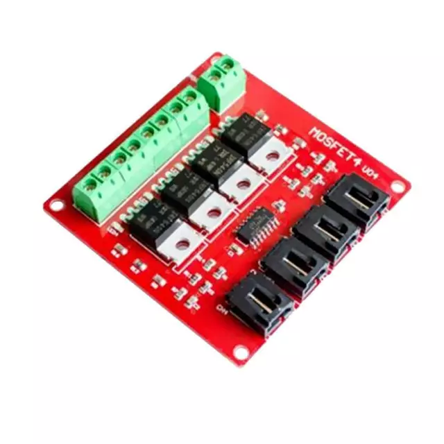 Four Channel Switch Module MOSFET 4 Route Button IRF540 V2.0 For    DIY