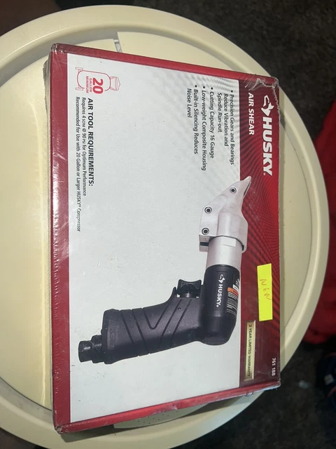 Husky Air Shear 1800 SPM 761 188 - Calibre 16 Herramienta de Capacidad de Corte Nuevo Sellado