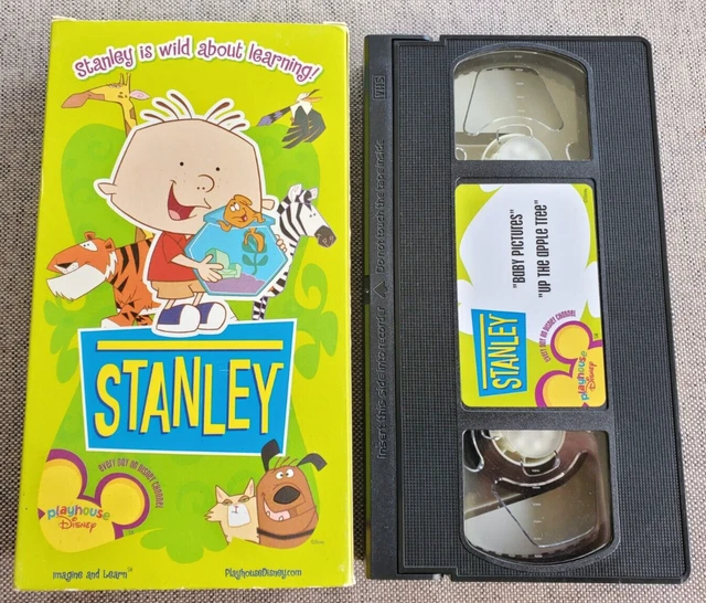 PLAYHOUSE DISNEY Stanley is Learning (VHS) Baby Pictures / Up the
