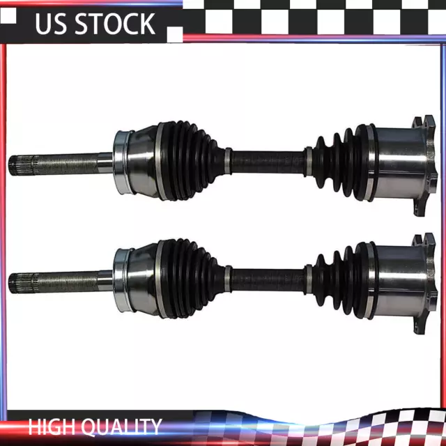 Front CV Axle Shaft Assembly LH & RH Kit Pair Set of 2 for Pickup SUV Truck New