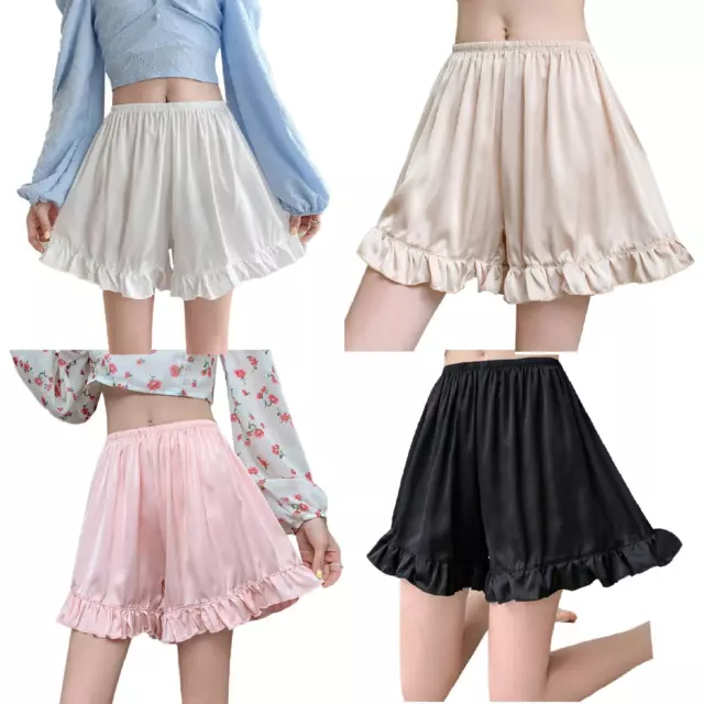 WOMEN LACE SKIRTS Short Skirt Under Safety Pants Seamless Underwear Shorts  Undie $9.99 - PicClick