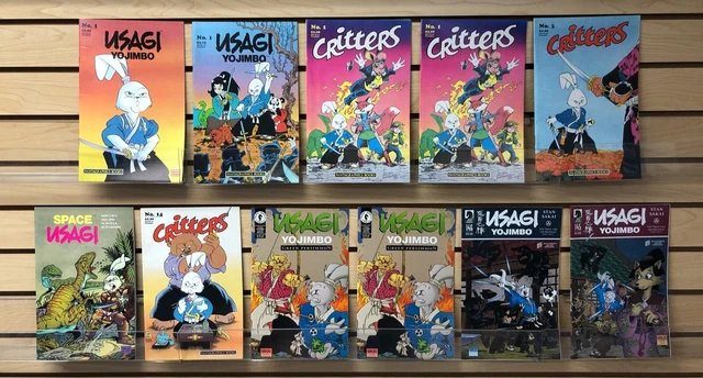 11 issues of USAGI YOJIMBO #1 and Special #1 from the 1980's......ONLY $19.95!