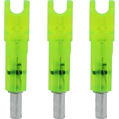 Burt Coyote Parker Capture Lumenok Crossbow Nock Green (3 Pack)