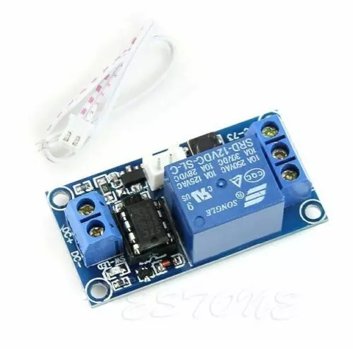 1 Channel Latching Relay Module, Touch Bistable Switch MCU Control, 5V /12V /24V