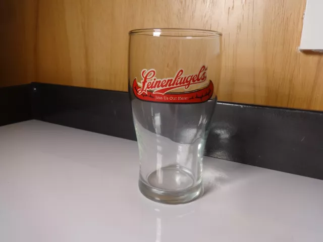 Leinenkugel's Beer Glass Join Us Out Here Canoe Design