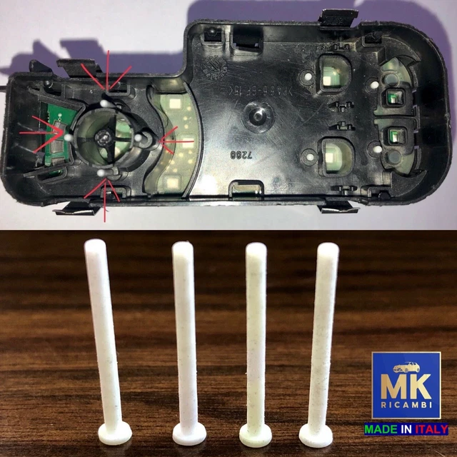 156070551 - INTERRUTTORI PULSANTIERA PLANCIA ALFA ROMEO 147 (937) [2001 - Foto 10