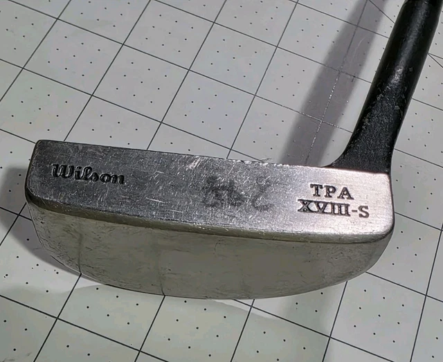 Putter Wilson TPA XVIII 90 cm longueur de jeu tige acier poignée Acer