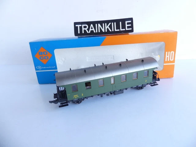 Voiture Voyageurs SNCF A3B5 - Roco 02265C - Échelle N (1/160) - Époque 3 - Occasion