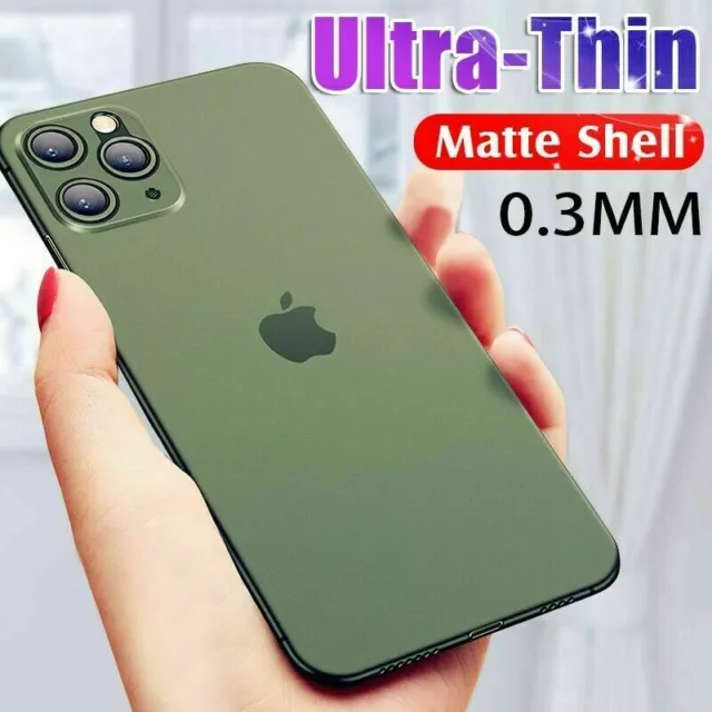 Hülle Super Dünn iPhone 11 12 13 14 Pro Max XR XS Mini Case Handy Apple Tasche