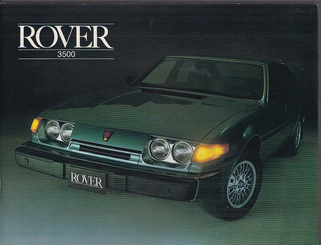 1980 Rover 3500 V-8 Sales Brochure