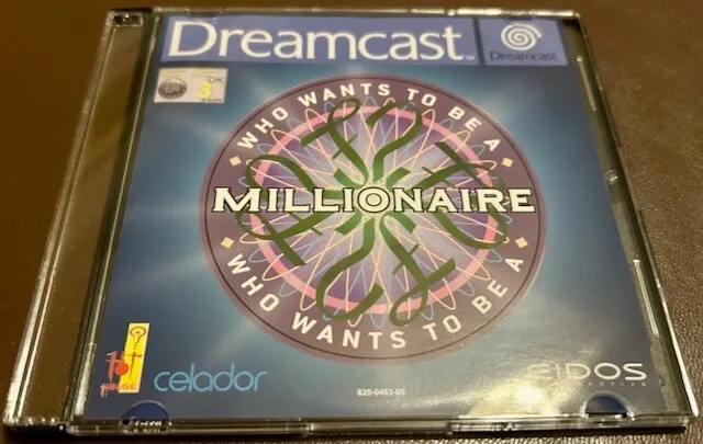 Who Wants to be a Millionaire for Sega Dreamcast -  in New Case - Fully Tested