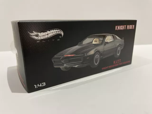 2012 NEW Hot Wheels ELITE Knight Rider KITT 1:43 Scale MATTEL X5492 IMMACULATE