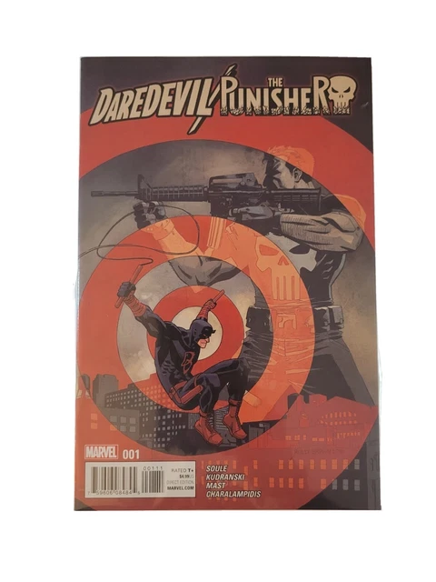Daredevil Punisher #1-4 Complete Set Marvel 2016 Soule Mast Full Run 