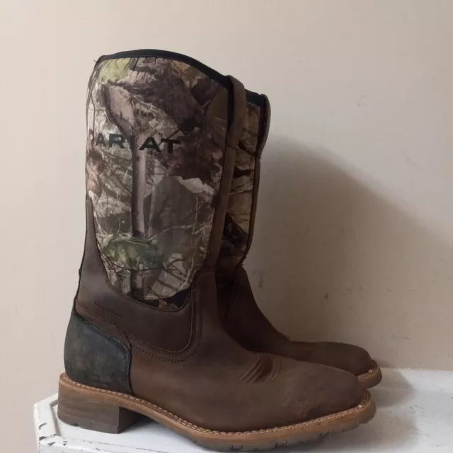 ARIAT MENS HYBRID All Weather Steel Toe Boots Sz 13D Style