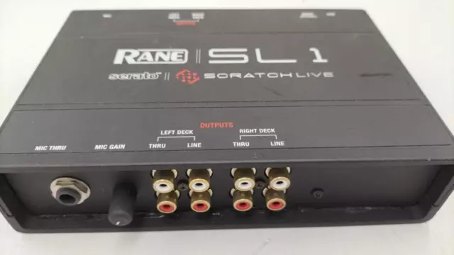 Rane - SL 1 & Scratch Live Audio Interface Usato Giappone