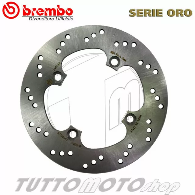 Disco Freno Post BREMBO Serie Oro 68B40749 TRIUMPH 800 Tiger Xc 2011 2012